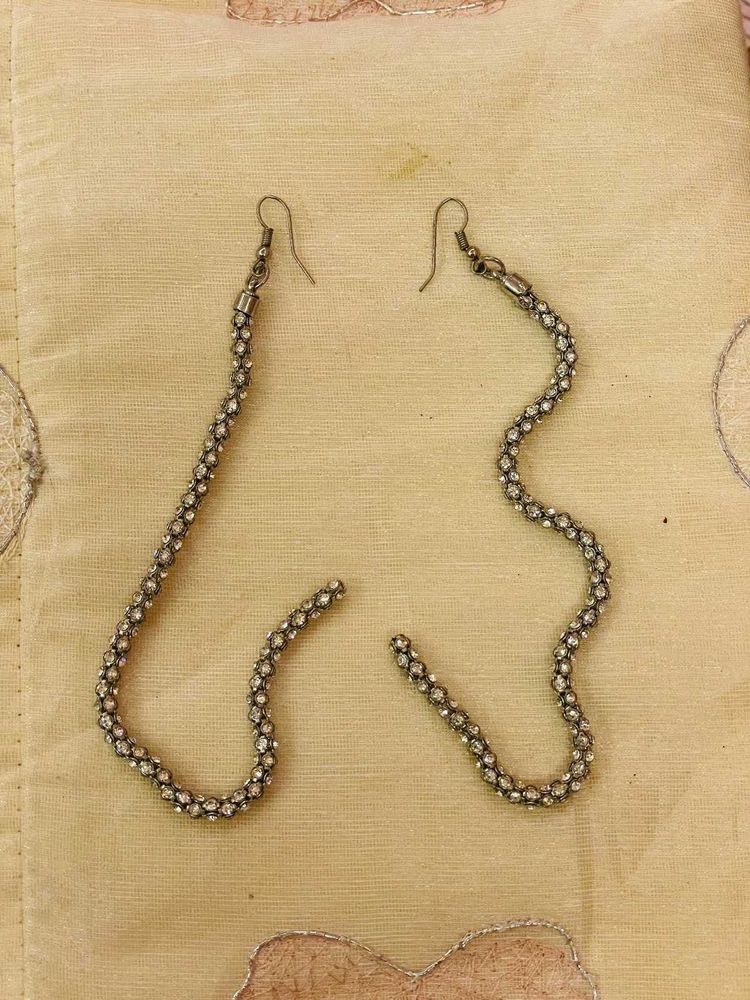 Unique Statement Chain Earrings