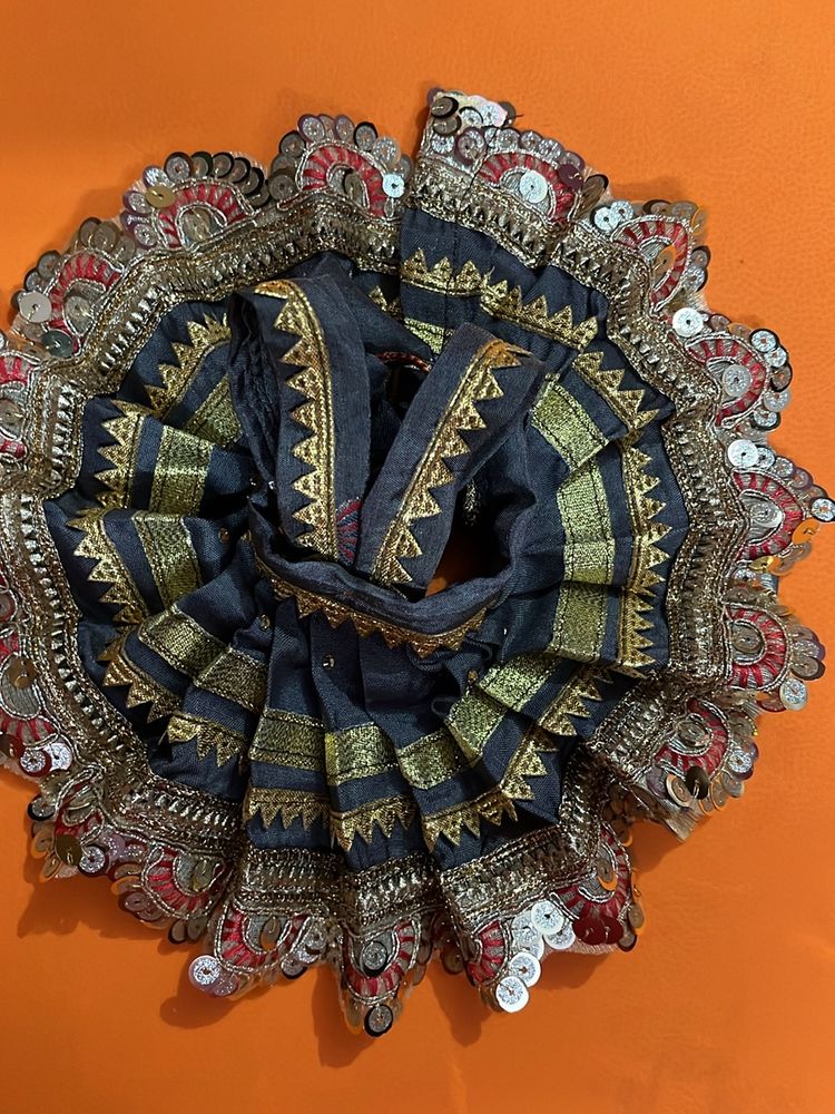 Laddu Gopal Handmade Fancy Cotton Dress