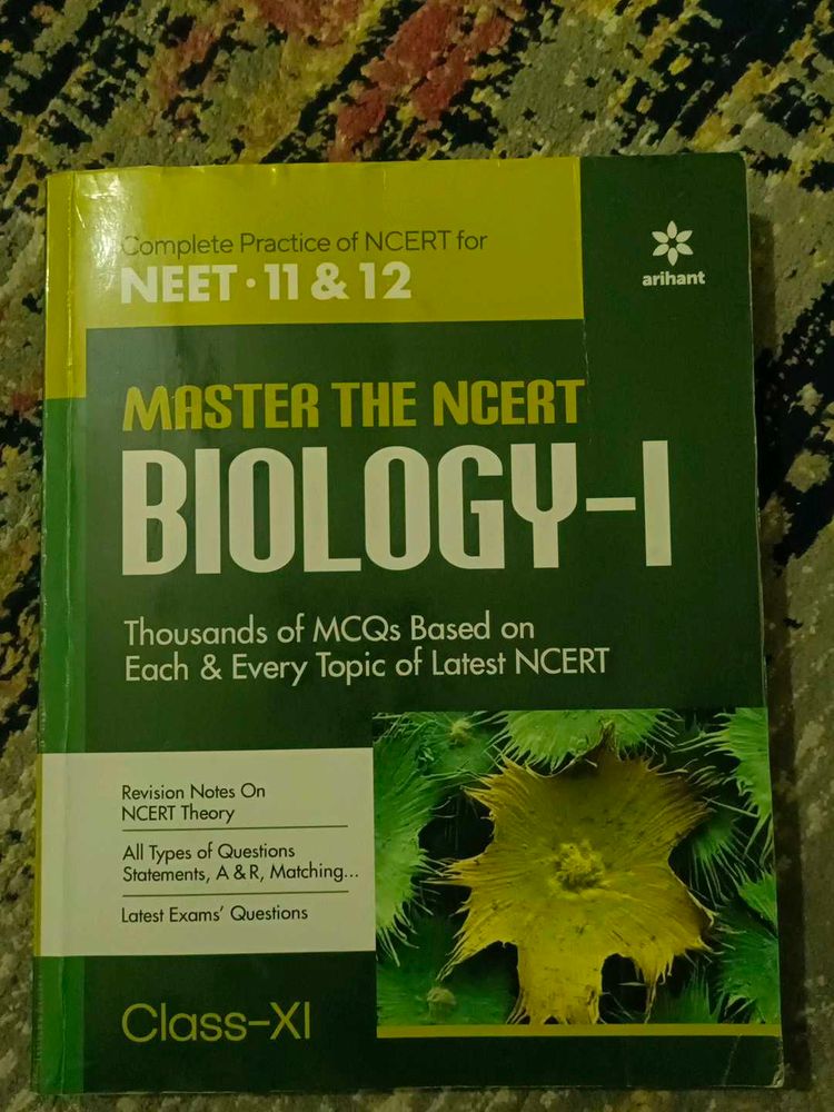 Arihant Master the NCERT Biology Class XI