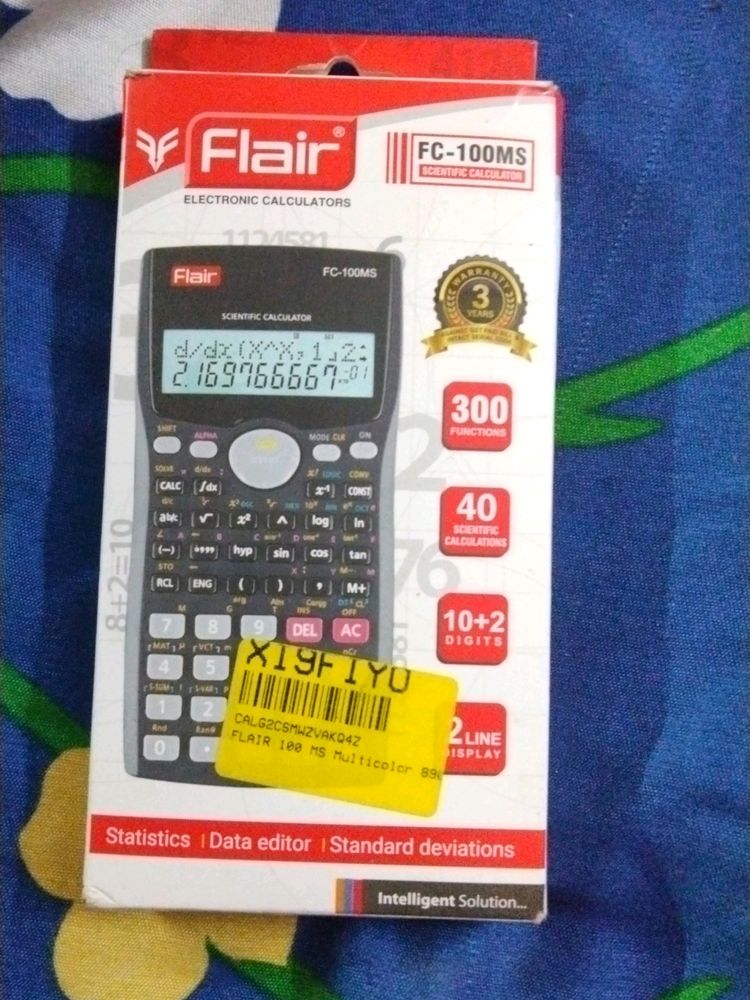 flair scientific calculator FC-100 ms