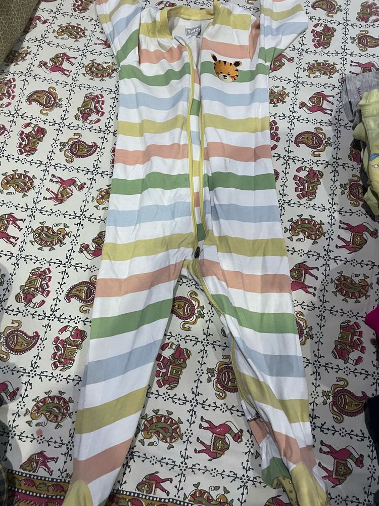 Combo of Baby Romper sleepware set 2 and o