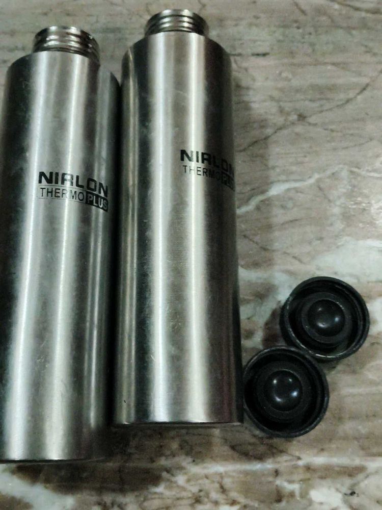 pack of 2 Nirlon  Stainless Steel Water