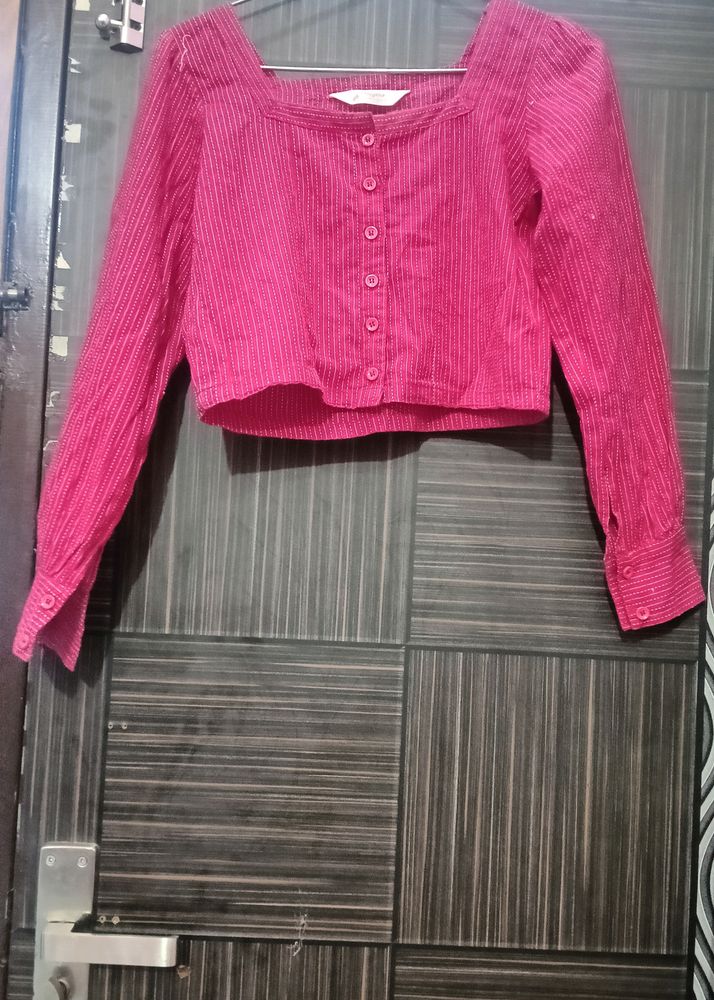 Cute Korean Crop Top