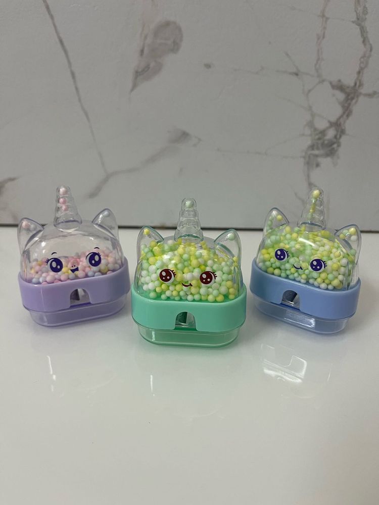 Adorable Unicorn Mini sharpener set