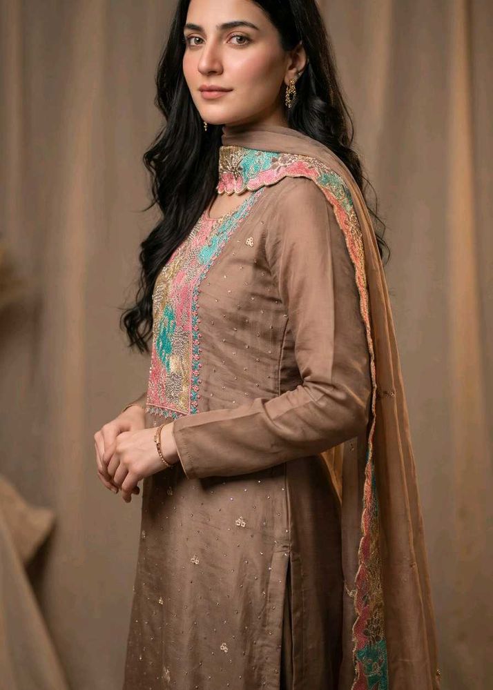 Beautiful New Stitched Suit Set with Salwar,