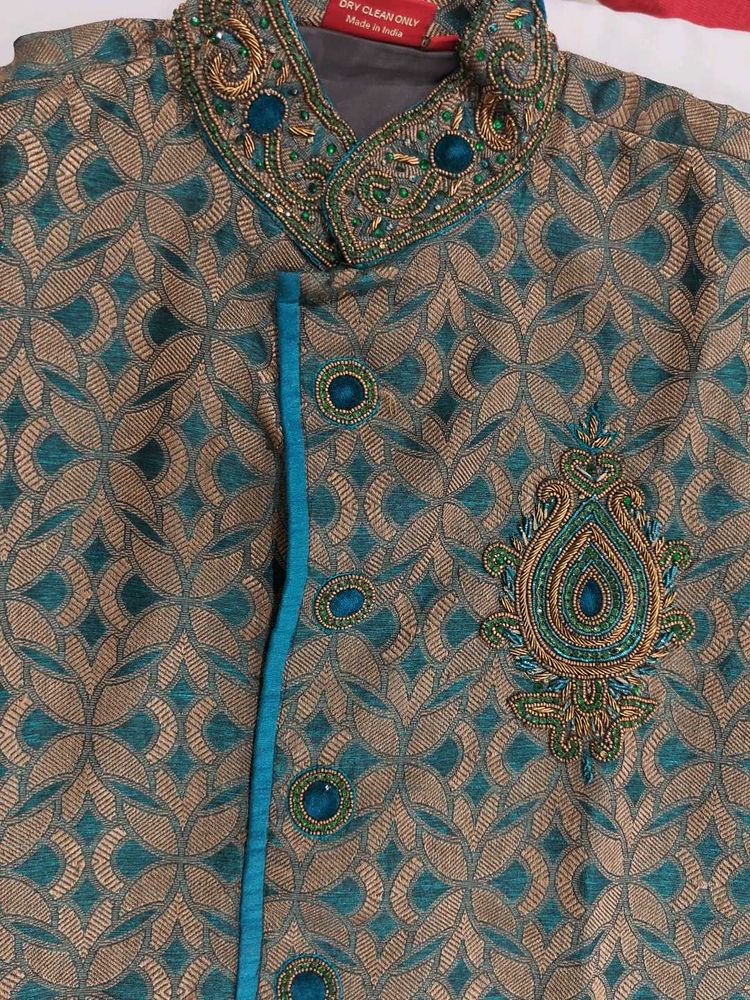 Men's Embellished Kurta Pyjama set
