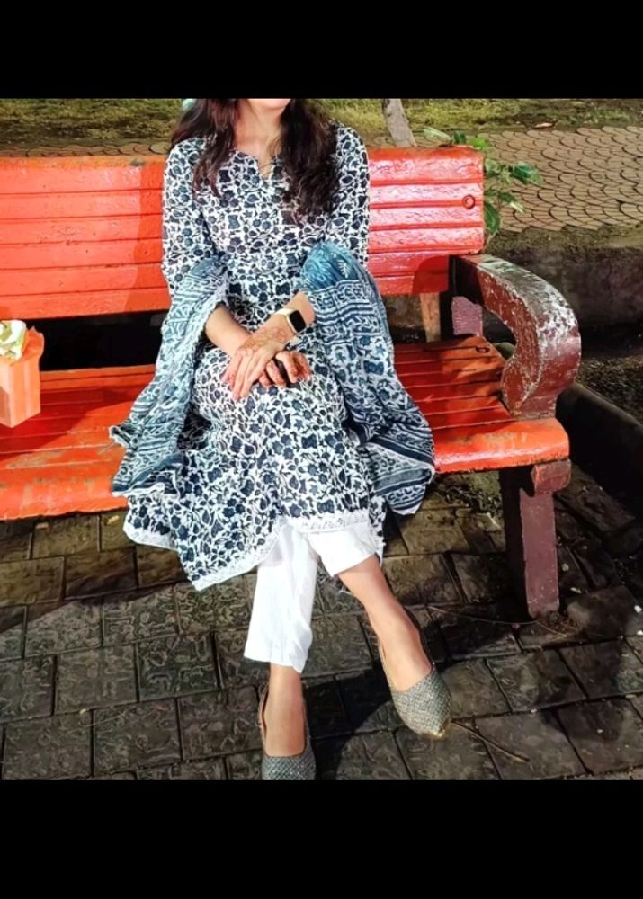 🆕🌼✨Cotton Anarkali Suit