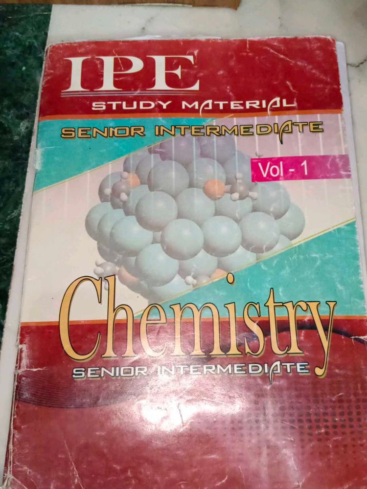 IPE Senior Intermediate Chemistry Vol 1