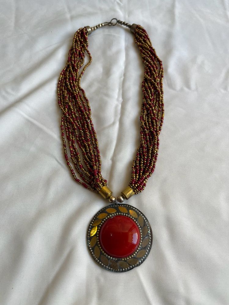 Bohemian Beaded Necklace