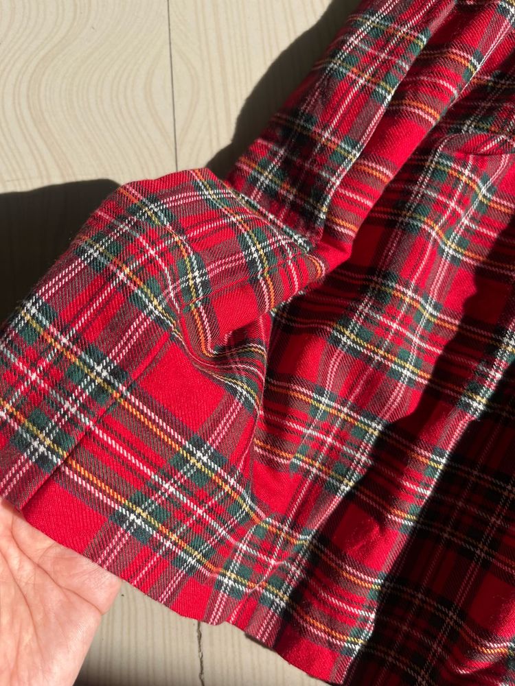 gingham skirt