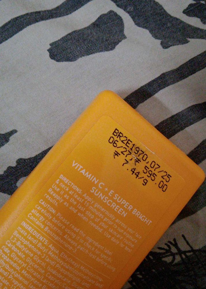 d&amp;k vitamin c sunscreen