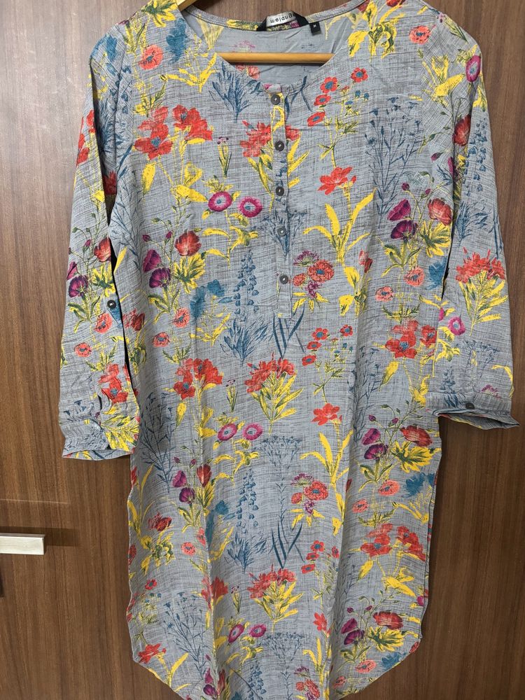 Melange Soft Cloth Kurthi