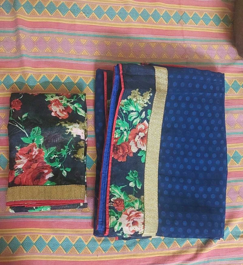 Beautiful Blue Saree