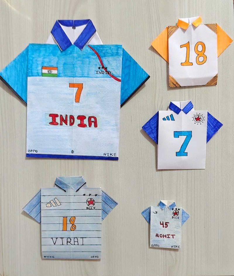 📜 DIY 5 Indian Jersey Craft