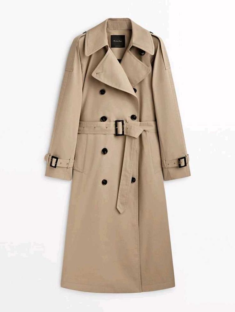Classic Beige Trench Coat