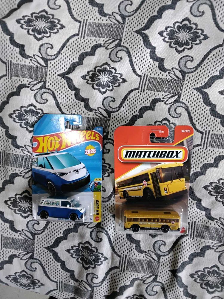 grab pack of 2 hotwheels and match box toys combo