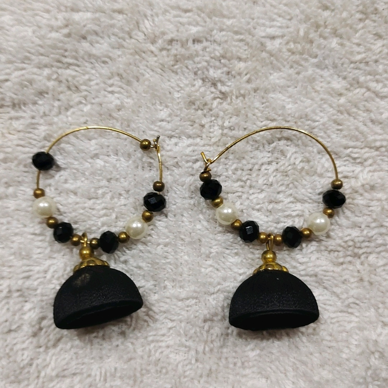 thread made earing