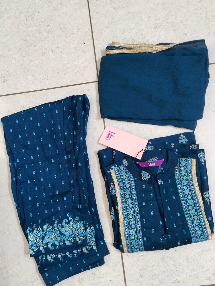 Libas Kurta Set With Dupatta