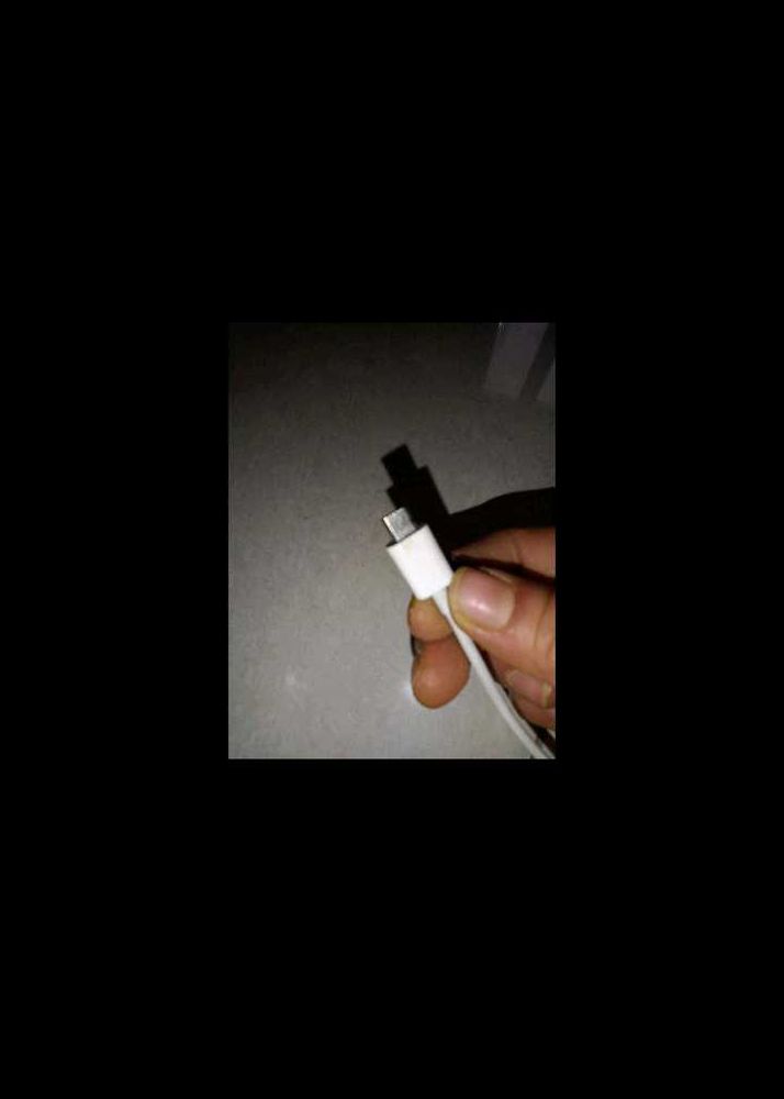 White Micro USB Cable