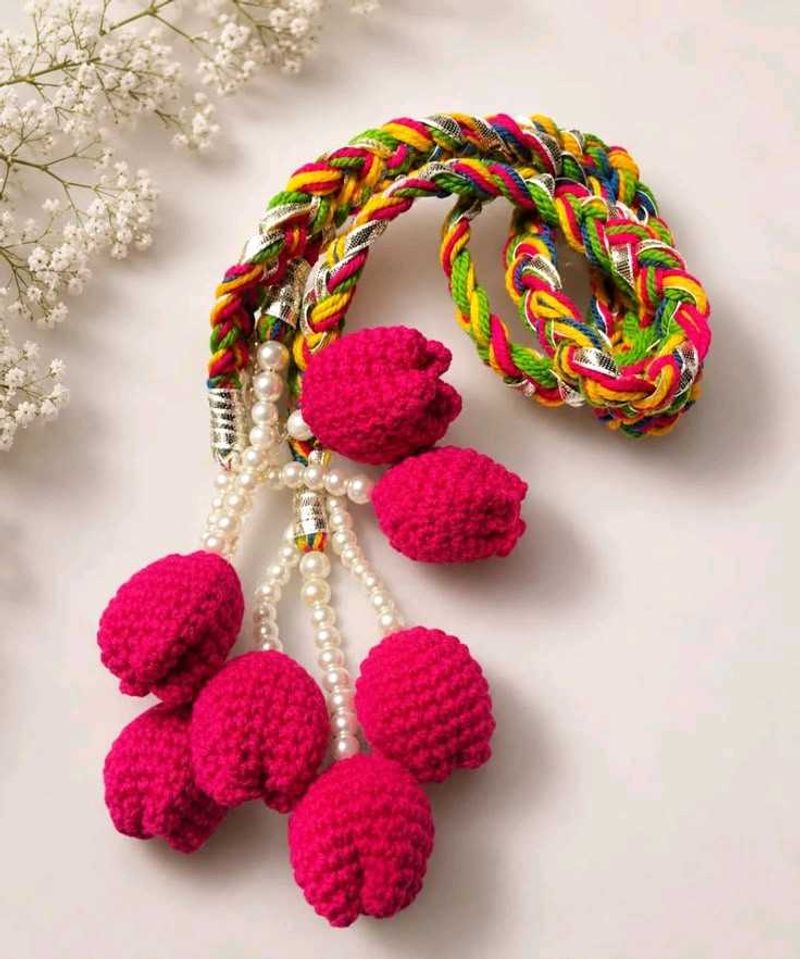 Boho Multicolored Tassel Necklace