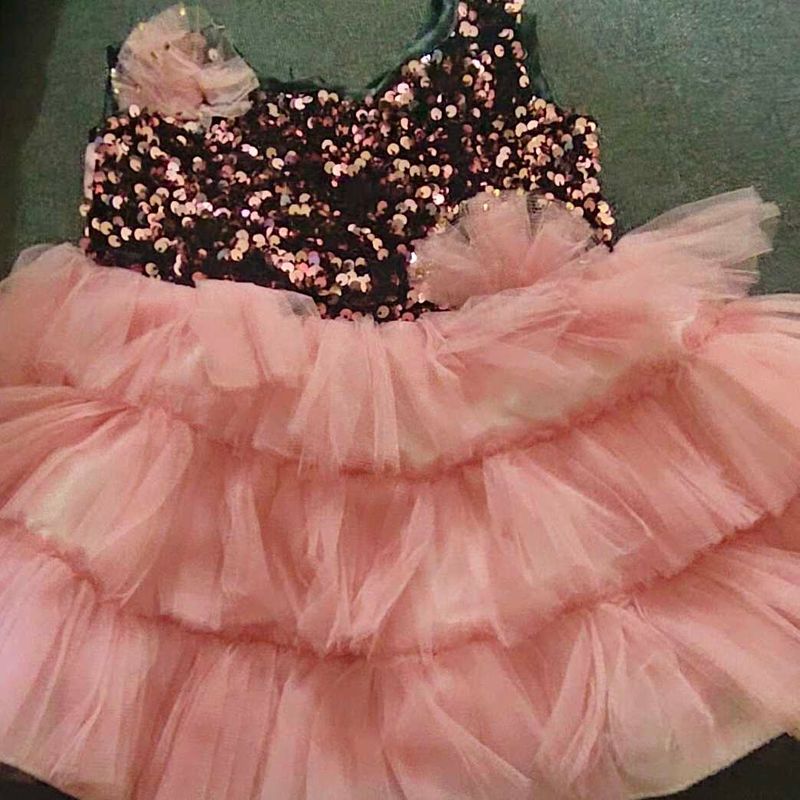 Sparkling Sequin &amp; Tulle Party Dress