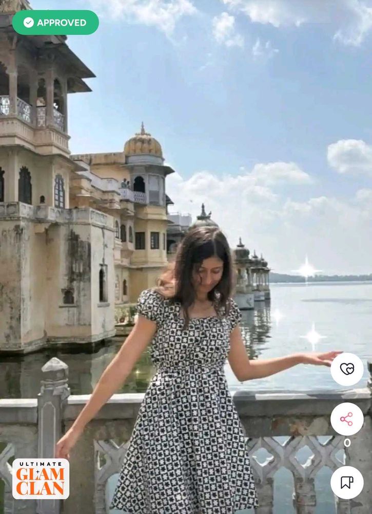 Square Neck Puff Sleeve MINI Dress