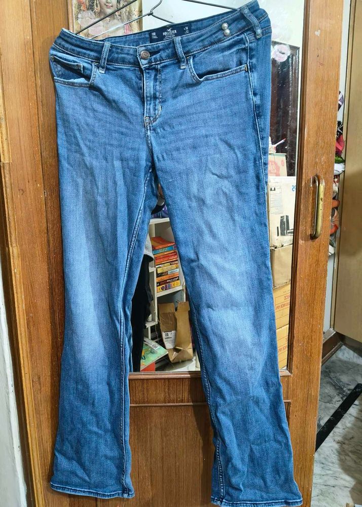 Hollister Mid Rise Flare Jeans