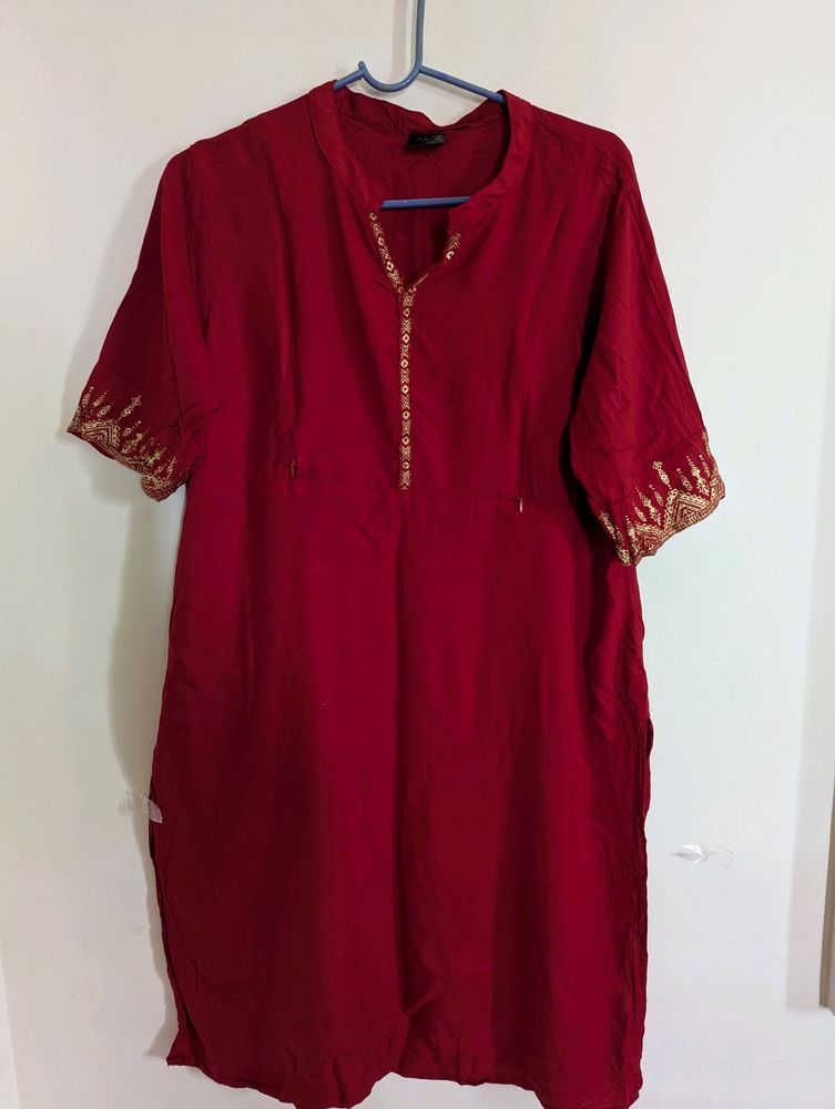 🆕 Red Feeding Kurta🤱🏻