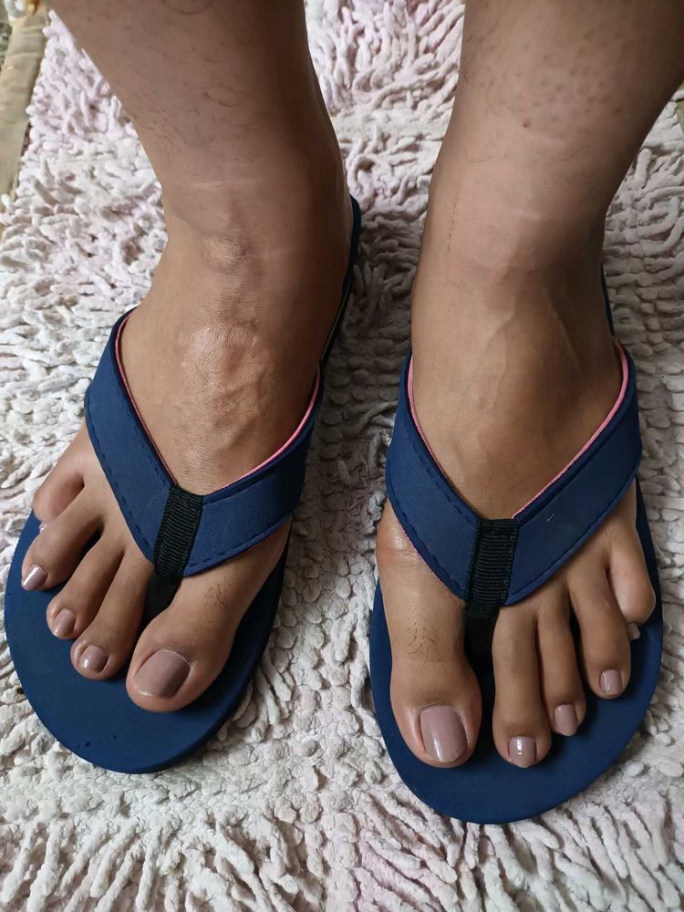 Blue ortho slipper