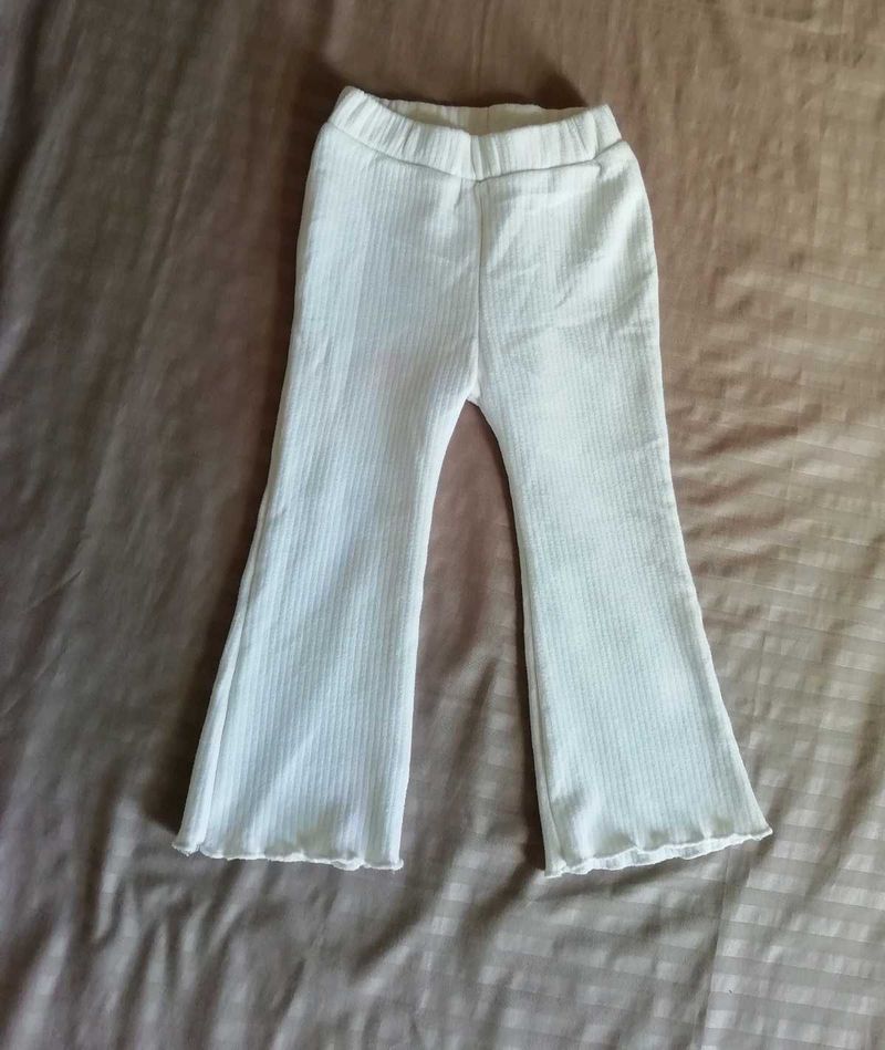 Ribbed Flare Pants