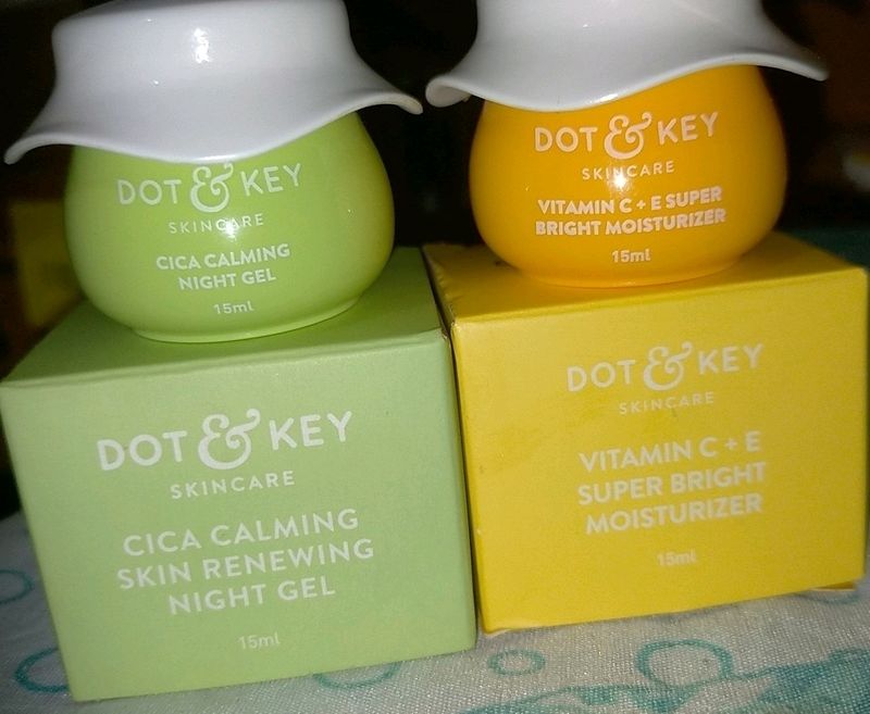 Niacinamide Night Gel And Vitamin C Moisture