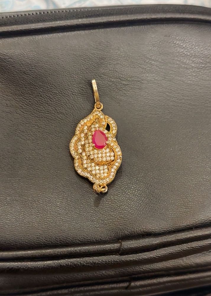 Exquisite Ruby &amp; Diamond Pendant