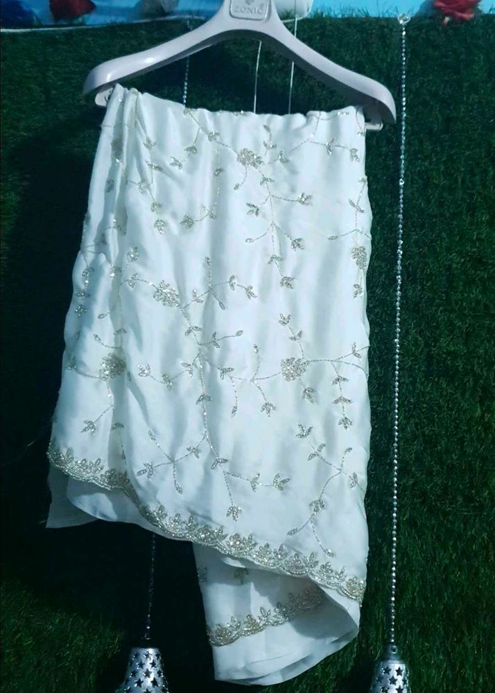 Beautiful ,❤️ full hand work saree