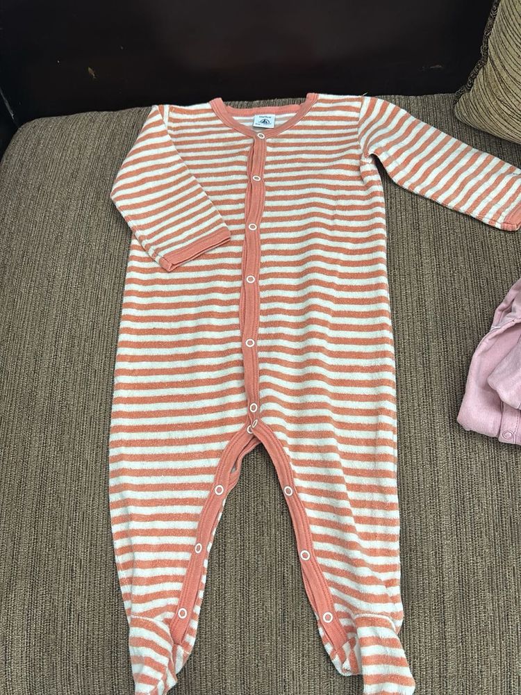 Combo of Baby Footed Sleepsuit