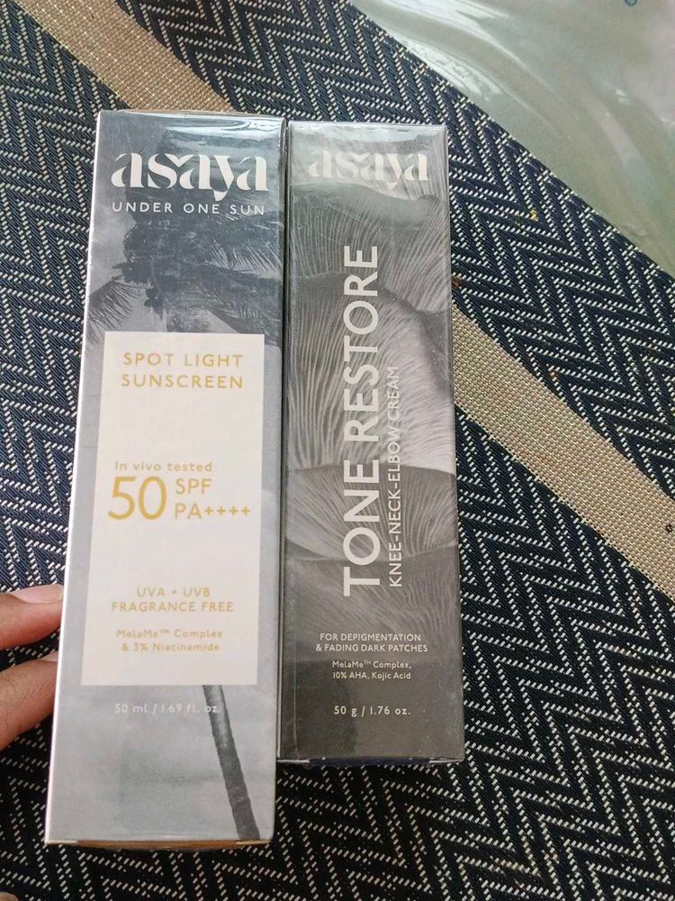 Asaya Spot Light Sunscreen &amp; Tone Restore