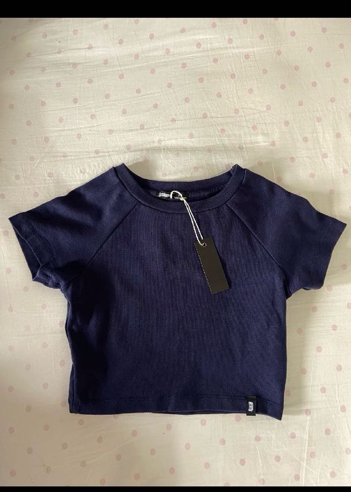 Bonkers corner Navy Blue Basic T-Shirt