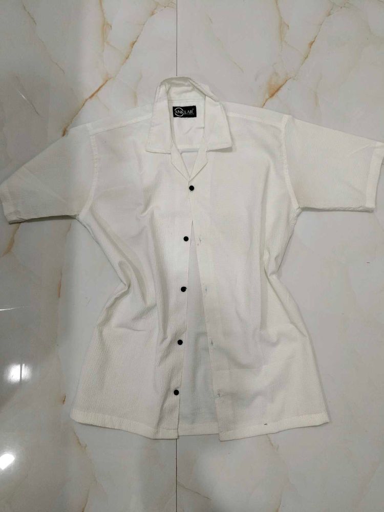 Classic White Short Sleeve Shirt