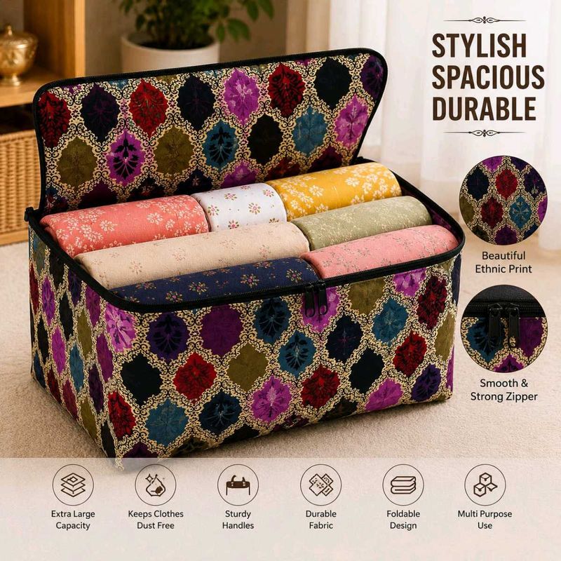 🇳🇿💫🎀Multi colour storage beg