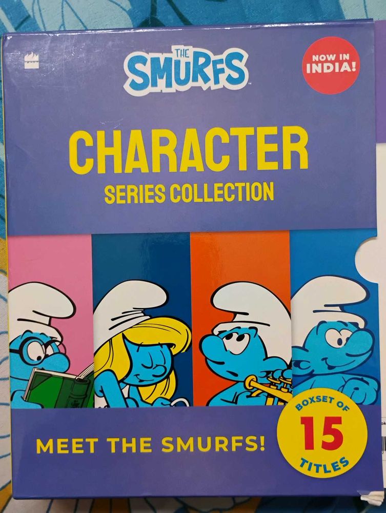 The Smurfs Character Series Collection booklets