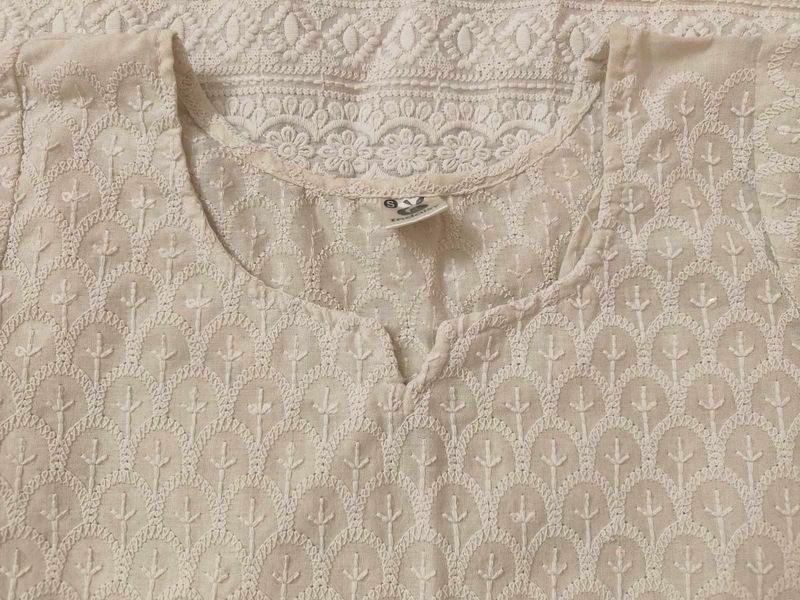 Elegant white kurta