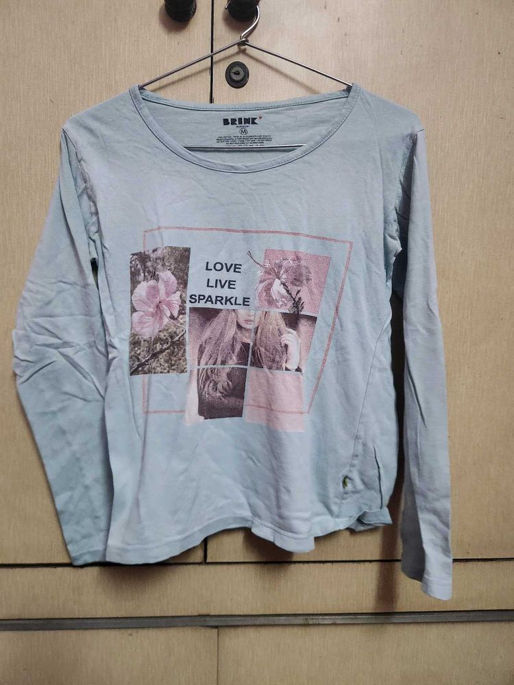 Cute Graphic Long Sleeve Top