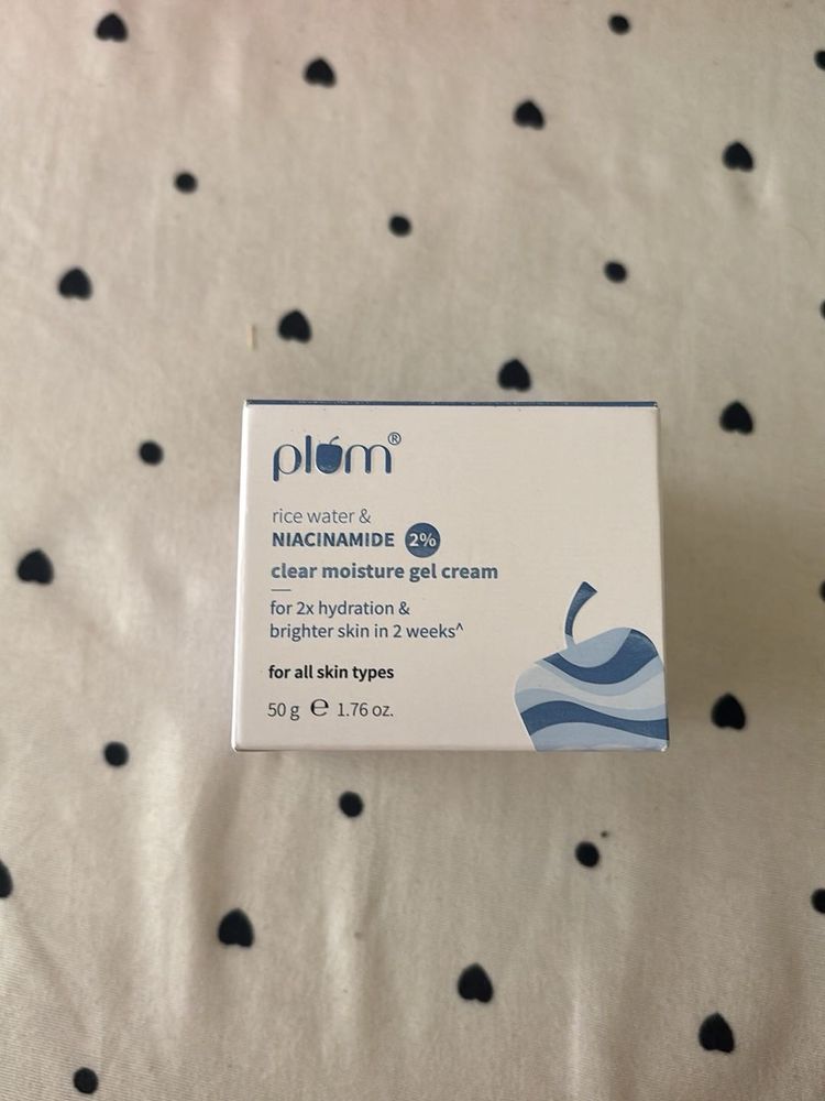Plum Rice Water &amp; Niacinamide Gel Cream