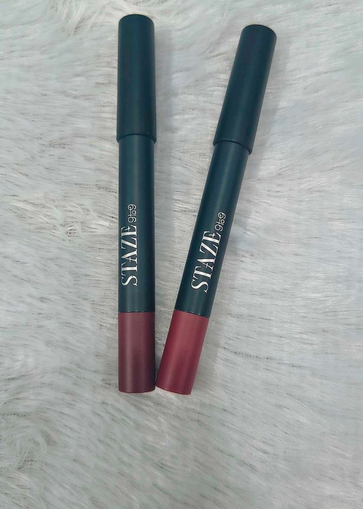 Staze Matte Lip Crayons (2)