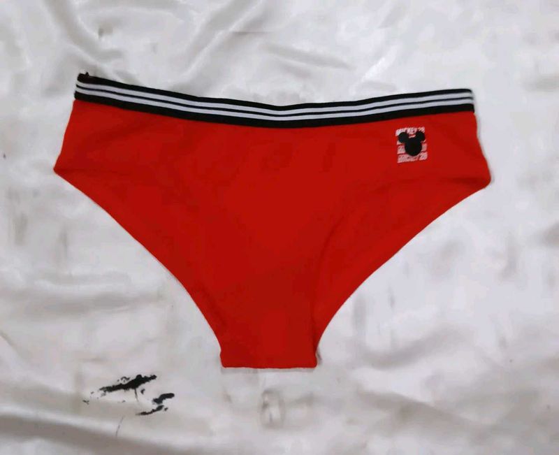 Red Disney panty