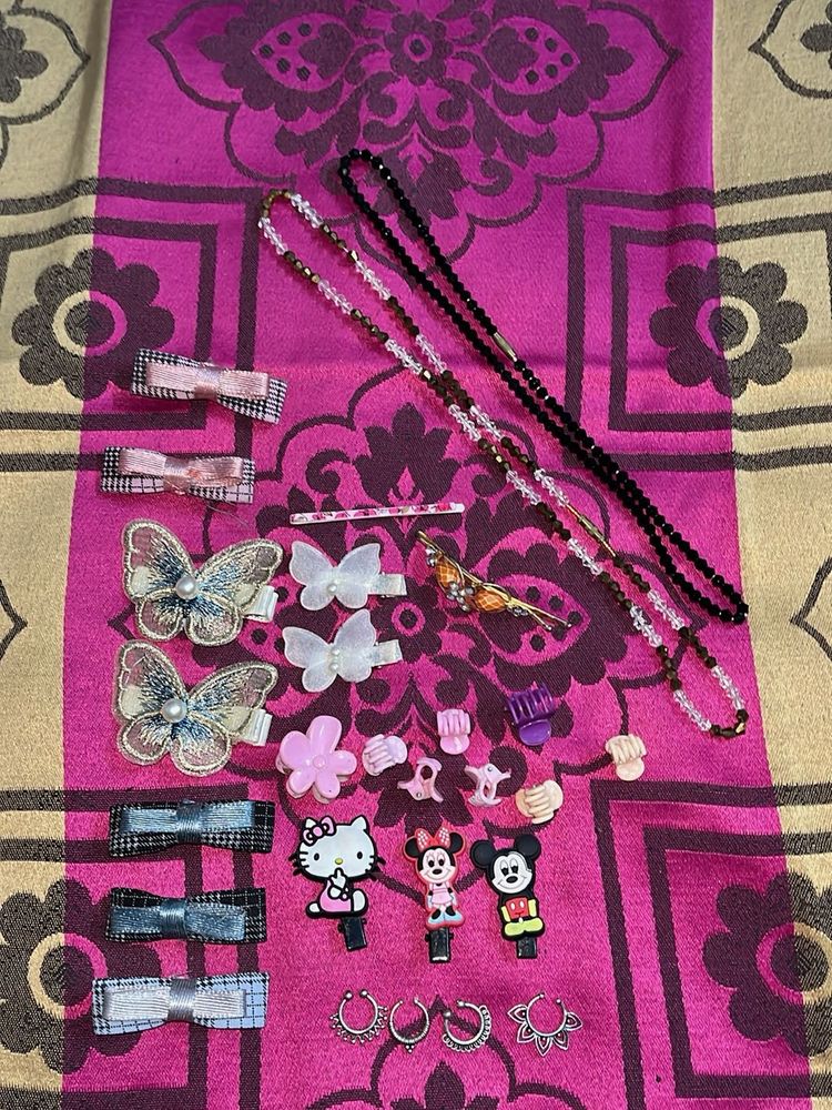 Cute Hair Accessories &amp; Jewelry Lot