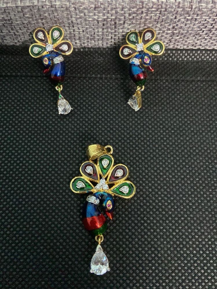 Peacock Jewelry Set