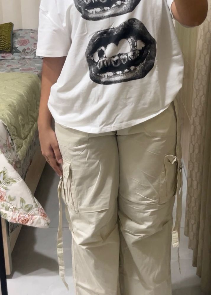 NEWME Rare Find Parachute Pants