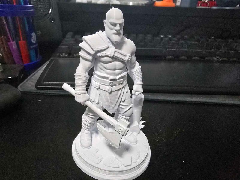 Kratos - God of War Figure 3d Printed