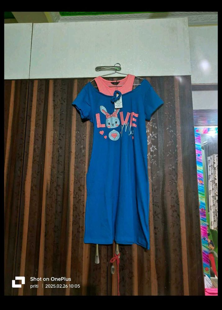 Cute Bunny Love Nightdress