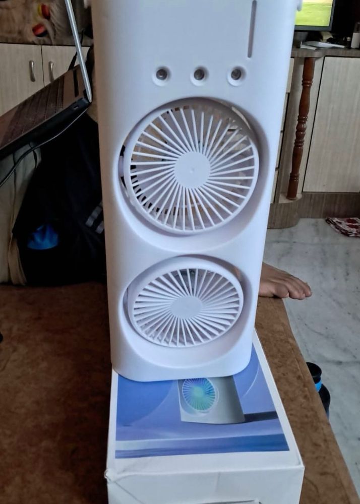 Dual Fan Tower Air Conditioner wdt Remote New Tag